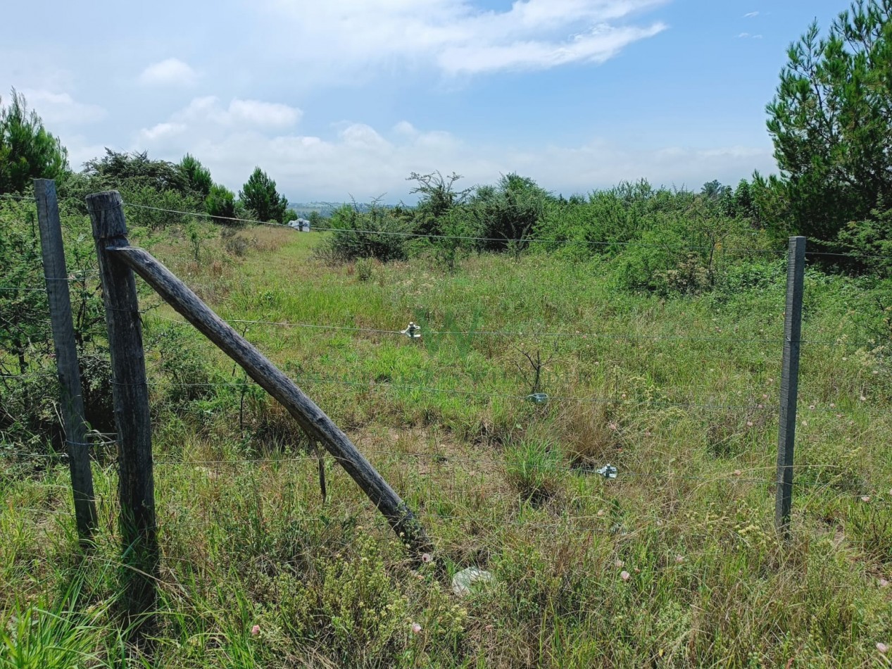  1 hectarea en Capilla Vieja con pozo de agua, terreno plano con vista a las sierras