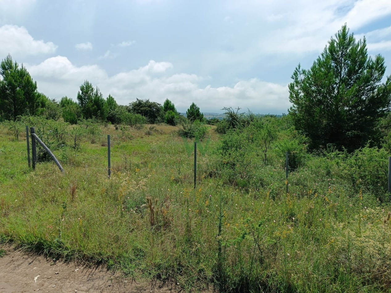  1 hectarea en Capilla Vieja con pozo de agua, terreno plano con vista a las sierras