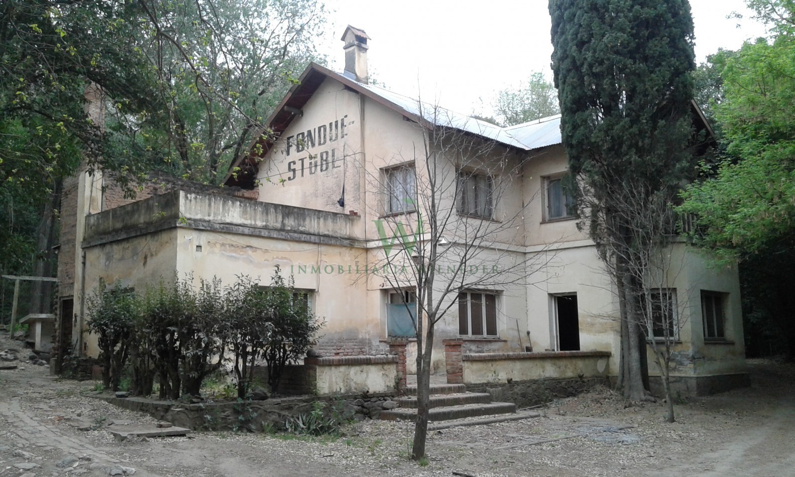  Casona del año 1920 a remodelar en pleno centro. Antiguo FONDUE STUBLI