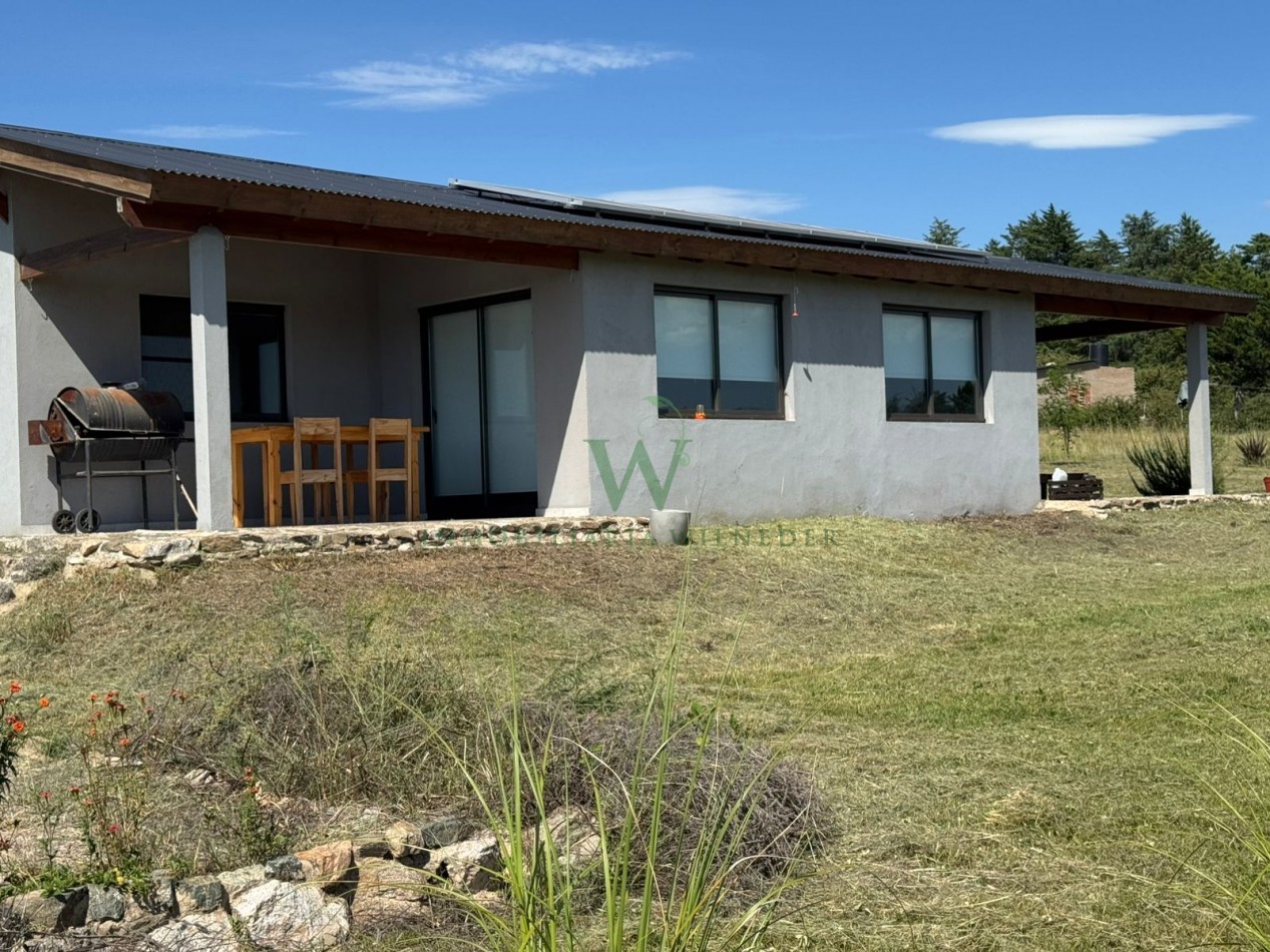 Vivienda 2 dormitorios con 1 hectarea de terreno, Capilla Vieja con vista a las sierras. 