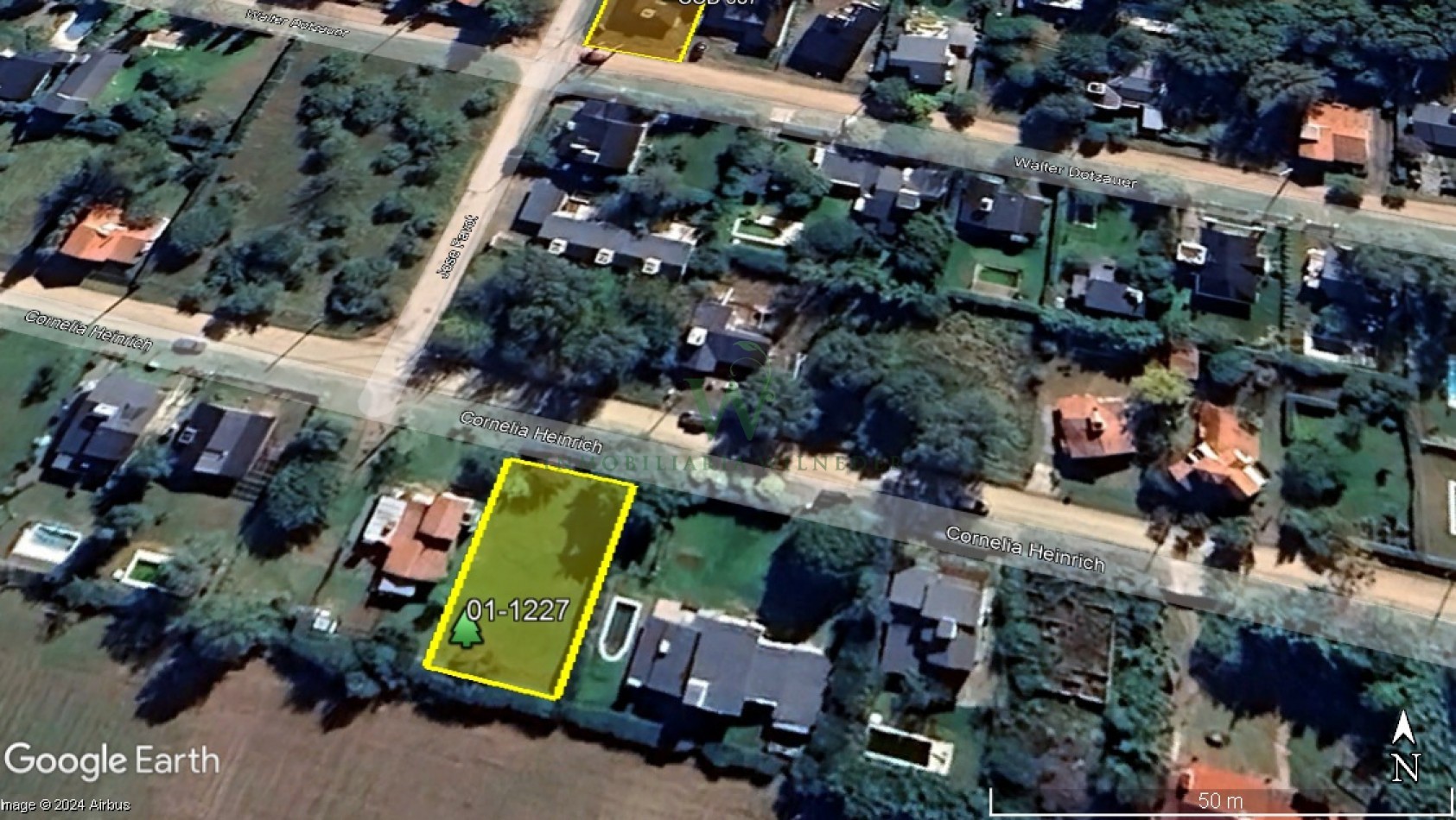 COD 01-1227- Terreno barrio Cuatro Horizontes, calle Cornelia Heinrich