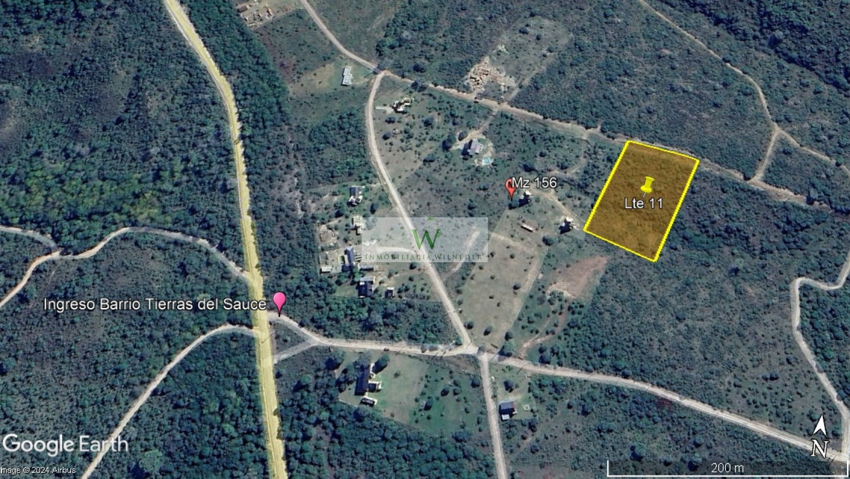 Terreno 9490m2 en barrio Tierras del Sauce, Villa General Belgrano, vistas panoramicas 