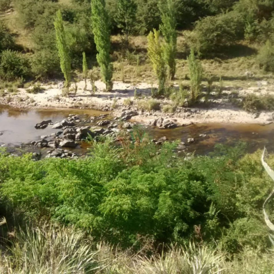 Terreno 4500m2 frente al rio Los Reartes, Capilla Vieja 