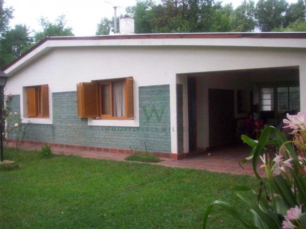 Casa 2 dormitorios, 1 baño, Villa Ciudad Parque a 150m del rio (COD 385)