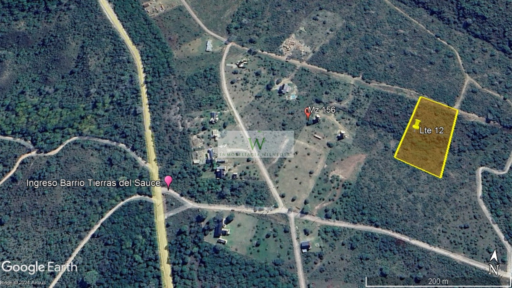 Terreno 9490m2 en barrio Tierras del Sauce, Villa General Belgrano, vistas panoramicas 