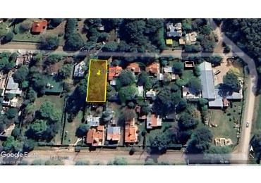 Terreno 555m2 sobre calle Los Eucaliptus, Villa Gral. Belgrano 